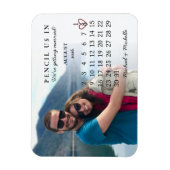 Pencil Us In Save the Date August 2026 Calendar Magnet (Vertikal)