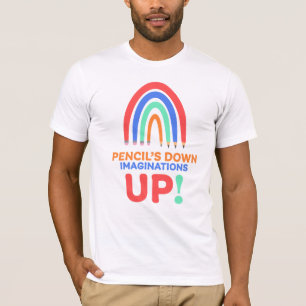 PENCIL-VORSTELLUNGEN   ART LEHRER T-Shirt