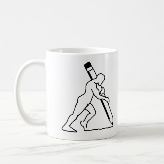 pencilpusher kaffeetasse (Links)