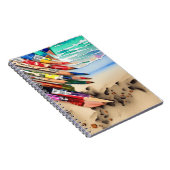Pencils beach art notizblock (Rechte Seite)