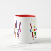 Pencils Kindergarten Lehrer Tasse (Zentrum)