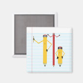 Pencils Magnet (Vorderseite/Rückseite)