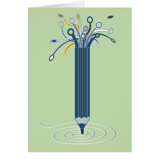 PencilTree Karte (Vorne)