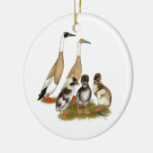 Pención Runner Duck Family Keramik Ornament (Links)