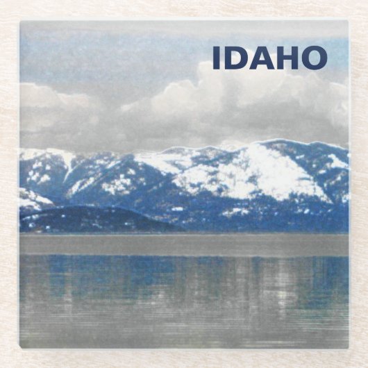 Pend Oreille Glasuntersetzer (Vorderseite)