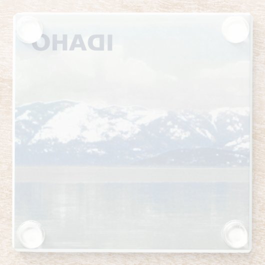 Pend Oreille Glasuntersetzer (Rückseite)