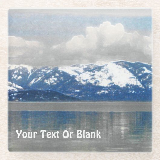 Pend Oreille Glasuntersetzer (Vorderseite)