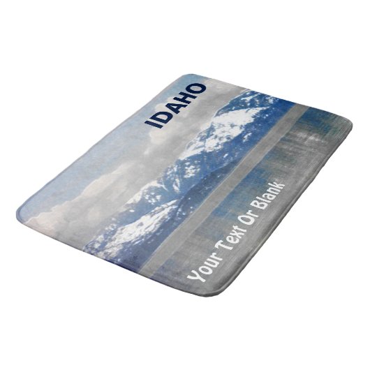 Pend Oreille im Winter Badematte (Schrägansicht)