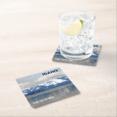 Pend Oreille Rechteckiger Pappuntersetzer (Vor Ort)