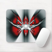 Penda Schmetterling [ROT] Mousepad (Mit Mouse)
