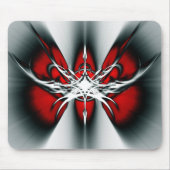 Penda Schmetterling [ROT] Mousepad (Vorne)