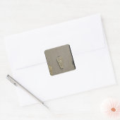 Pendant, der Astarte darstellt, Göttin der Fruchtb Quadratischer Aufkleber (Umschlag)