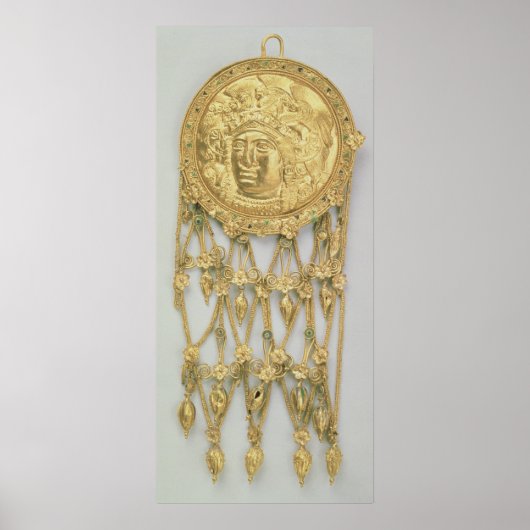 Pendant with the head of Athena Parthenos Poster (Vorne)