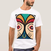 Pende Tribal Art T-Shirt (Vorderseite)