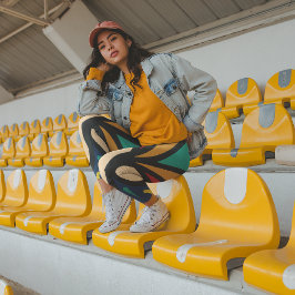 Pende Tribal Capri Leggings