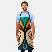 Pende Tribal Schürze (Getragen)