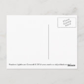 Pendeen Lighthouse Cornwall England Foto Postkarte (Rückseite)