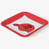 Pendejo Trump Party Plate Pappteller (Gewinkelt)