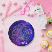 Pendelboard Diagramm Divinity Game Lila Space Pappteller (Party)