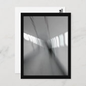 Pendelverkehr :: rote/blaue Tretbahn Postkarte (Vorne/Hinten)