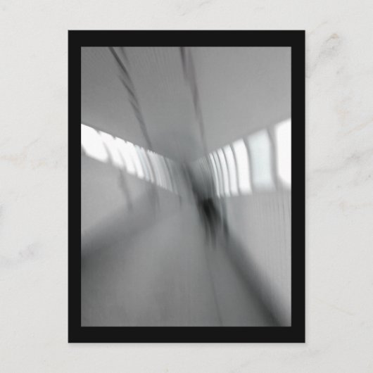 Pendelverkehr :: rote/blaue Tretbahn Postkarte (Vorderseite)