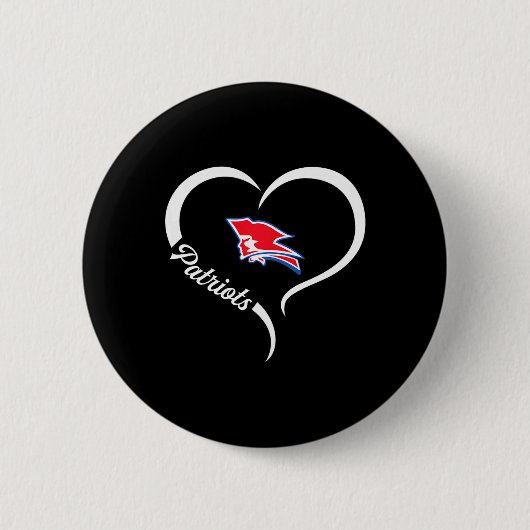Pender Patriots Logo Halbherz Slogan Hs Button (Vorderseite)