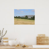 Pendle Hill Lancashire Postcard Poster (Küche)