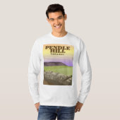 Pendle Hill Lancashire T-Shirt (Vorne ganz)