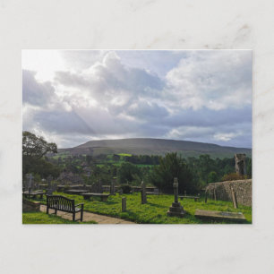 Pendle Hill Postcard Postkarte