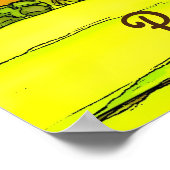 Pendle Hill Poster (Ecke)