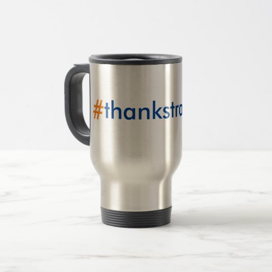 Pendler-Tasse Reisebecher (Vorderseite Links)