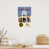 Pendlerplakat Washington DC Poster (Küche)