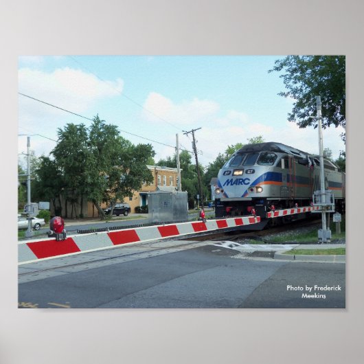 Pendlerzug Poster (Vorne)
