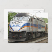Pendlerzug Postkarte (Vorne/Hinten)