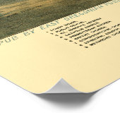 Pendleton, ODER Panoramabalkarte - 1890er Poster (Ecke)