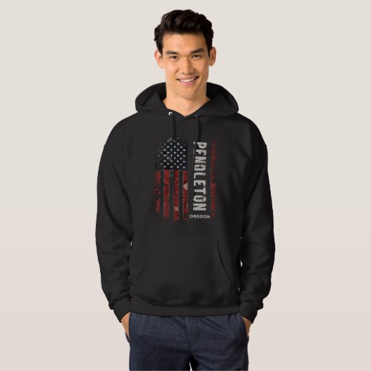 Pendleton Oregon Hoodie (Vorne ganz)