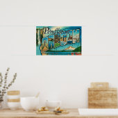 Pendleton, Oregon - Large Letter Scenes Poster (Küche)