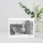 Pendleton, Oregon Main Street View Foto Postkarte (Stehend Vorderseite)