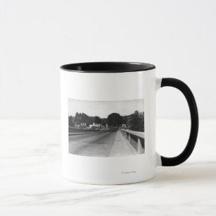 Pendleton, Oregonosteingangs-Stadtansicht Tasse