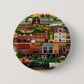 Pendleton ~ The Wild West Button (Vorderseite)
