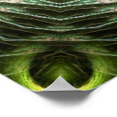 Pendragon Geometric Art Poster (Ecke)