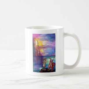 PENDRAGON Mittelalterliche Ritter,Seele am See,Fan Kaffeetasse