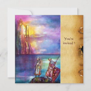 PENDRAGON - Mittelalterliche Ritter, Sonnenunterga Einladung