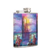 PENDRAGON Mittelalterliche Ritter, Sunset-See, Fan Flachmann (Rechts)