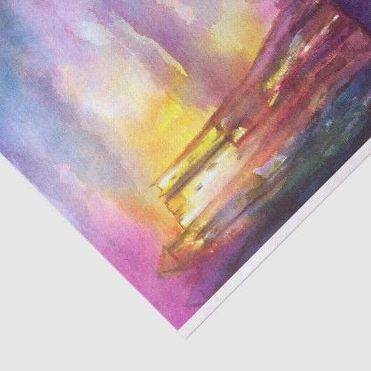 PENDRAGON Mittelalterliche Ritter, Sunset-See, Fan Seidenpapier (Ausschnitt)