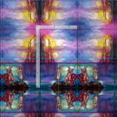 PENDRAGON Mittelalterliche Ritter, Sunset-See, Fan Stoff (Kachel)