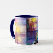 PENDRAGON Mittelalterliche Ritter, Sunset-See, Fan Tasse (Vorderseite Links)