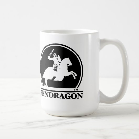 Pendragon stellt Logo-Tassen dar Kaffeetasse (Rechts)