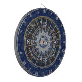 Pendulum Board Chart Divinity Game Angel Blue Dartscheibe (Vorderseite Links)