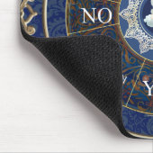 Pendulum Board Chart Divinity Game Angel Blue Mousepad (Ecke)